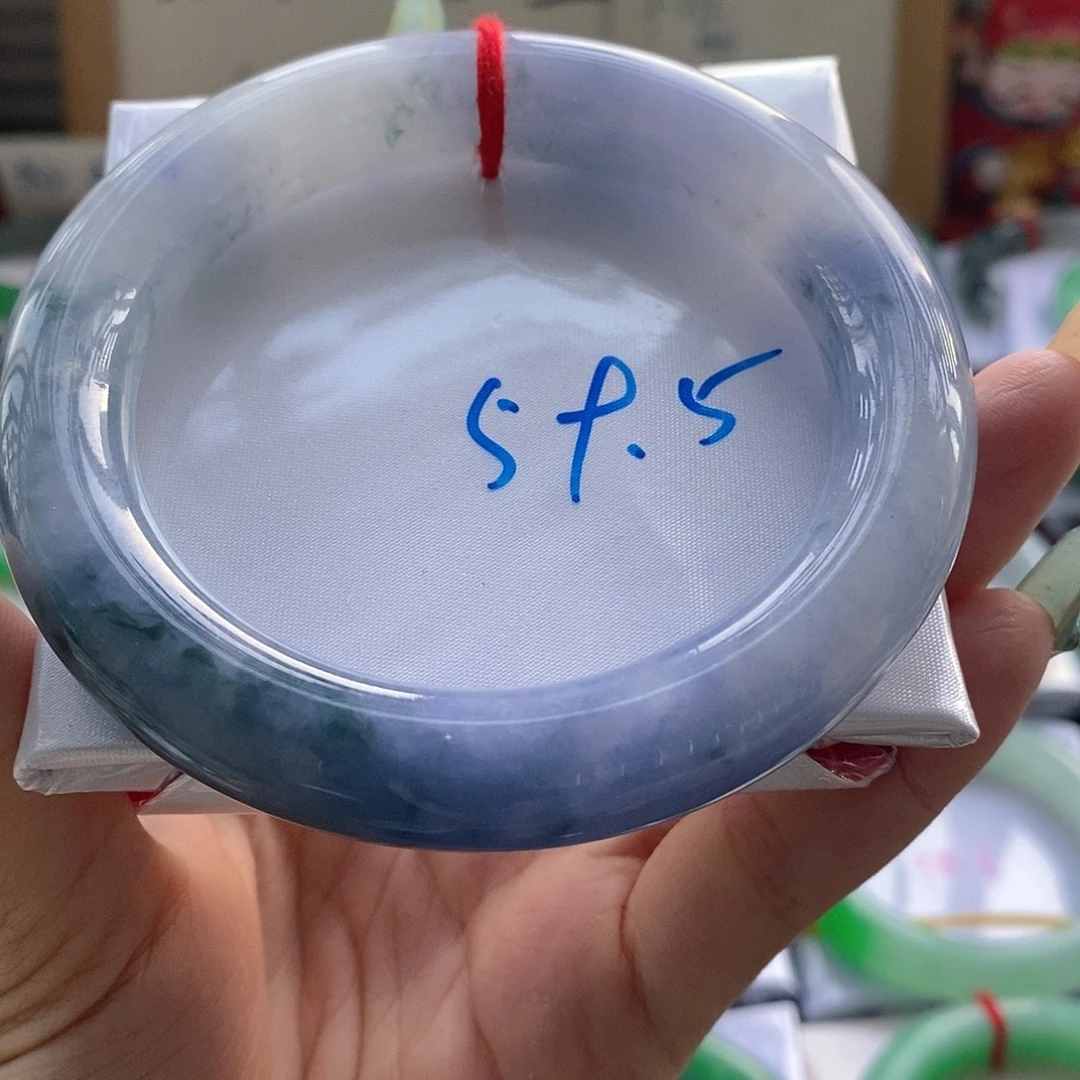 翡翠未镶嵌手镯9号