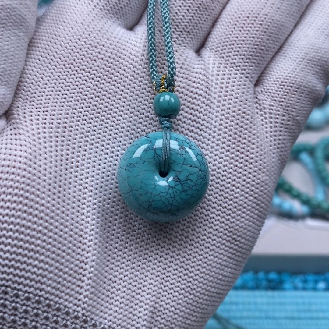 绿松石未镶嵌原矿纯干料绿松石