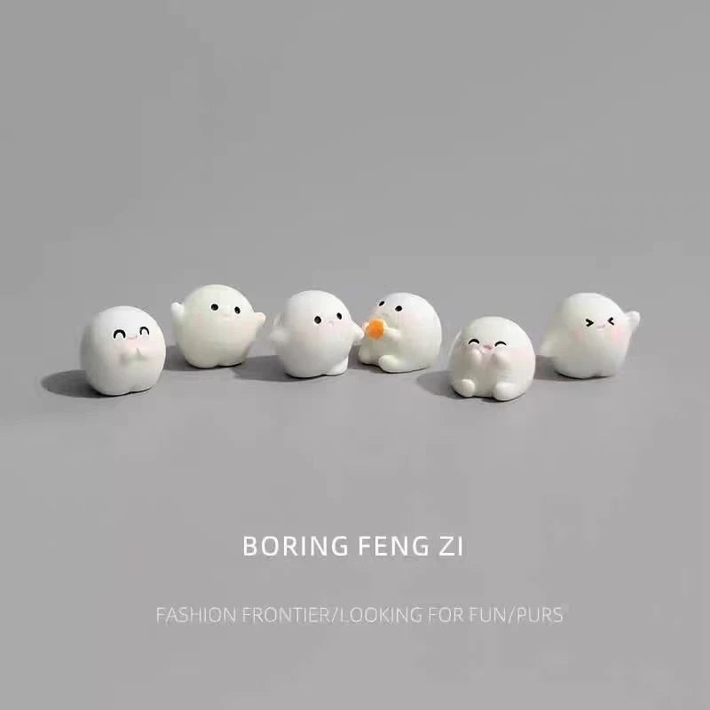 无聊了摆几个小团团陪你情绪解压桌面小摆件温馨装饰品可爱新款用