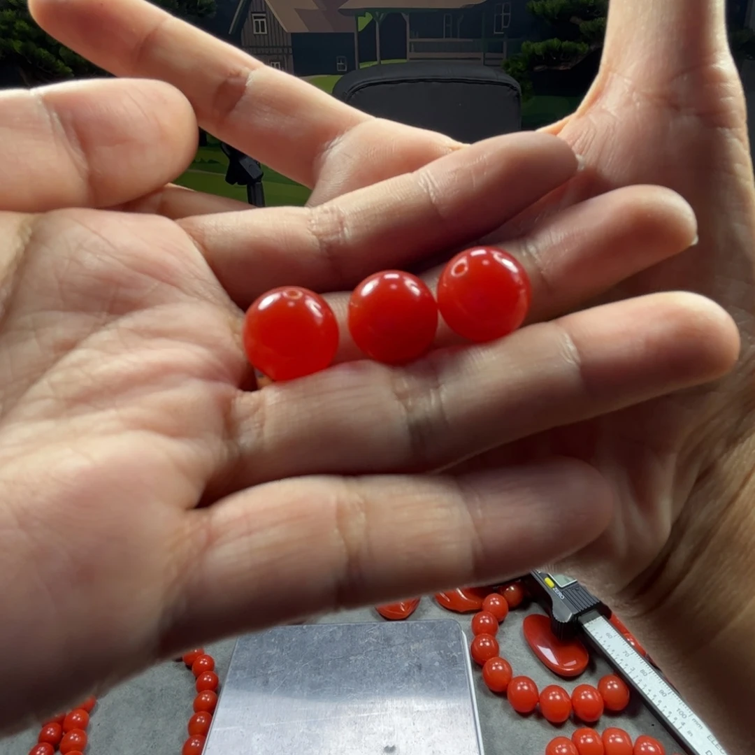 茶***后未镶嵌手链南红玛瑙