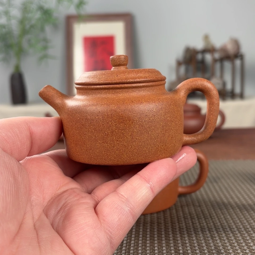 紫砂茶壶黄龙山原矿紫砂壶