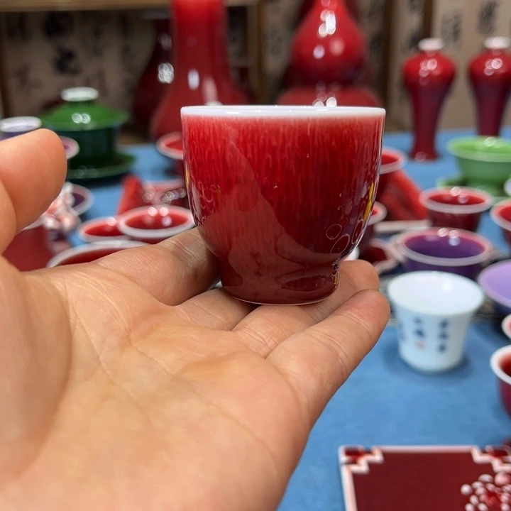 景德镇陶瓷品茗杯