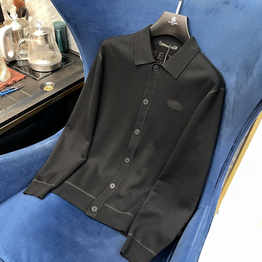 欧货男士秋冬新款套头休闲时尚百搭日常潮流帅气长袖毛衣 5060