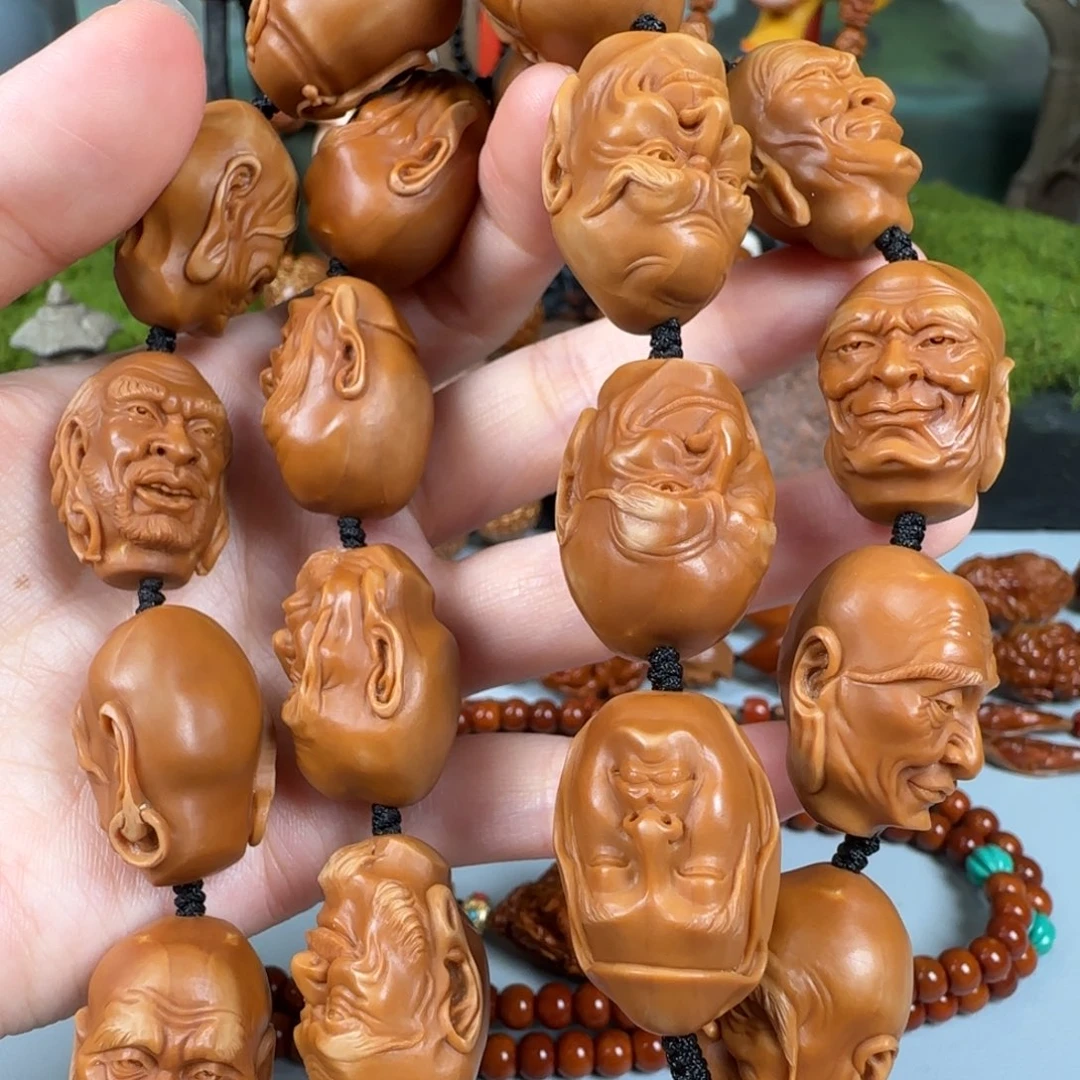 橄榄核手串/手链19写实十八罗汉