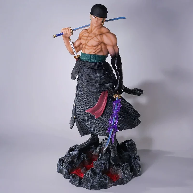 海贼王 扛刀索隆 动漫手办模型 18cm O
