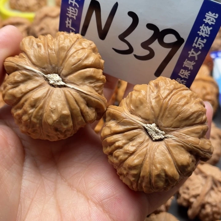 把件文玩核桃南瓜44尺