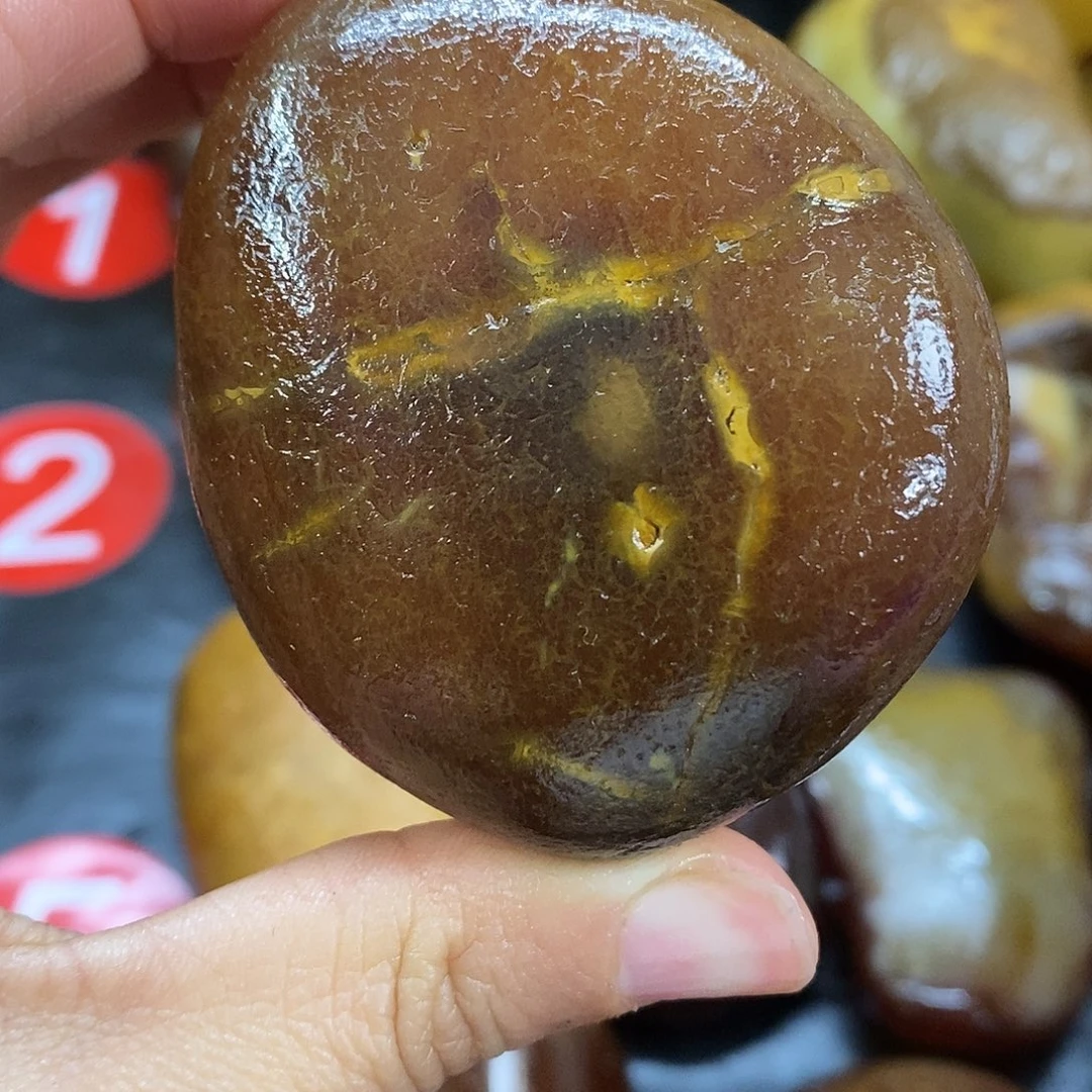 玛瑙/玉髓未镶嵌手把件