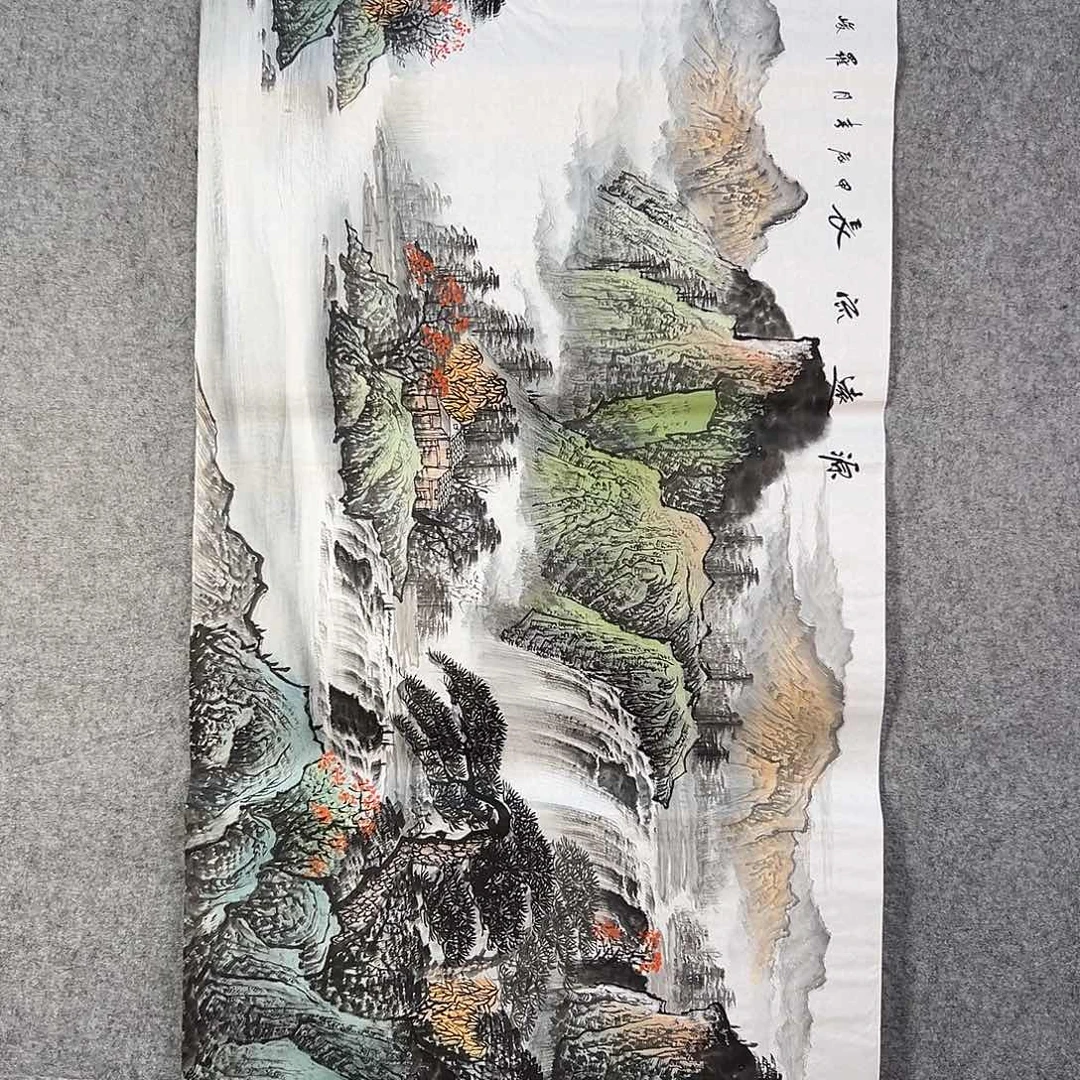 国画726 花鸟在此鸣叫时的鸣叫和