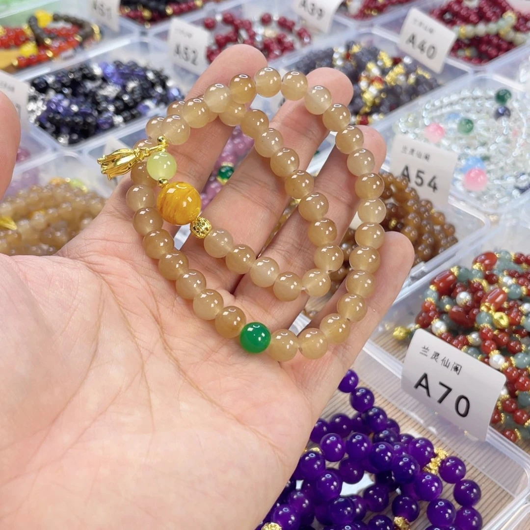 玛瑙/玉髓手链合金