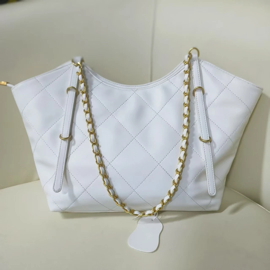 SMVP · 高定奢品 潮流真皮新款女包斜挎包大包 0545 白色