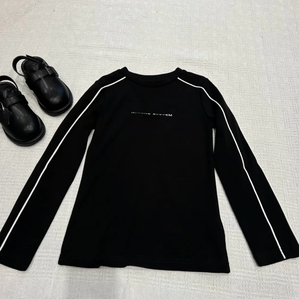 21037高端童装时尚百搭设计款休闲打底衣T恤W/B4-3-3