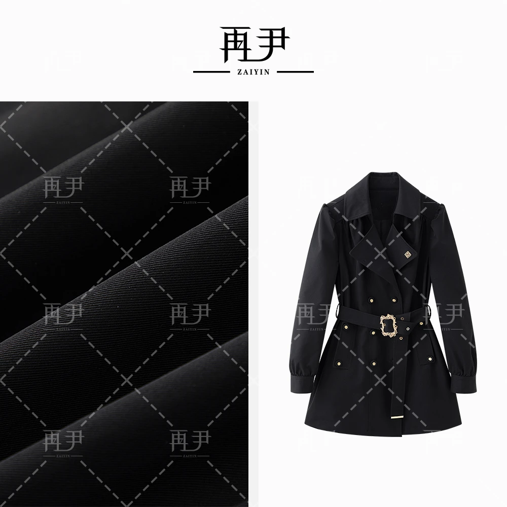 【流绪微梦】小众设计师定制轻奢女士时尚气质大衣GY25CT070113