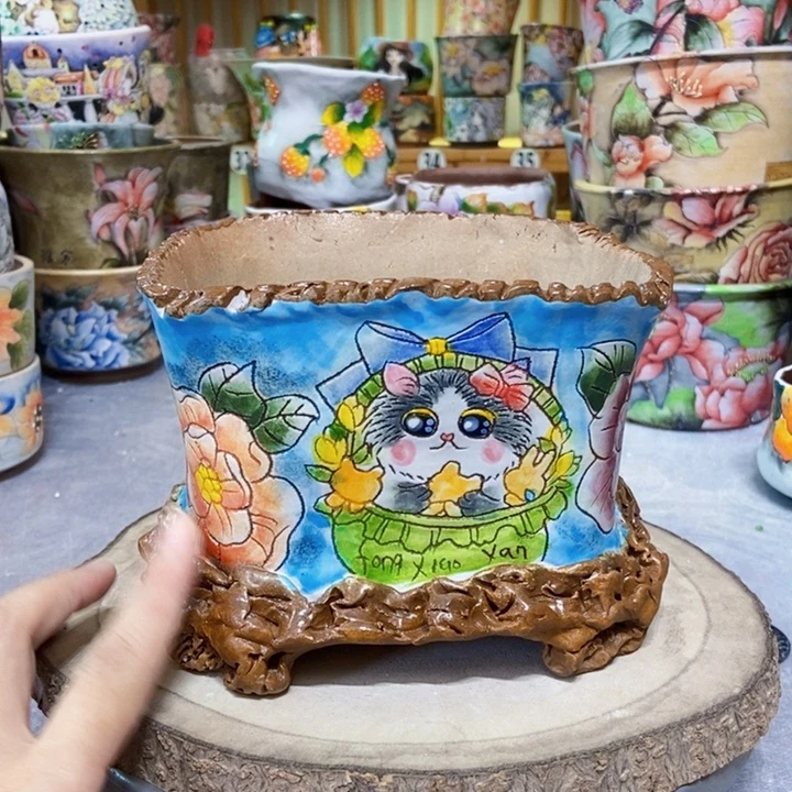 景德镇艺术手绘作品
