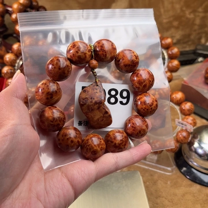 柏木（崖柏）手串/手链2.0金刚骨料