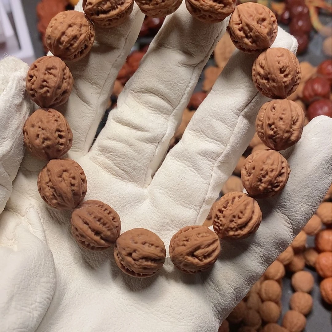 文玩核桃吊坠明***好小八棱