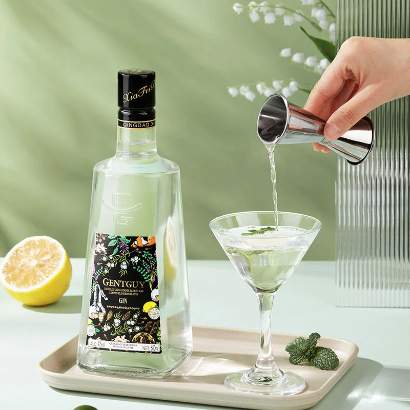 甄爱【CIWC两届金奖】干金酒杜松子酒洋酒调制鸡尾金汤力琴酒40°