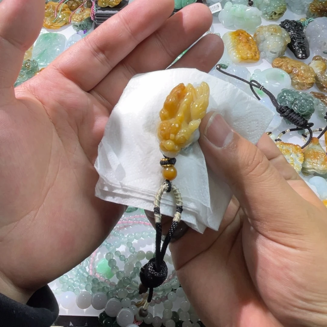 翡翠颈饰未镶嵌慧*好天然