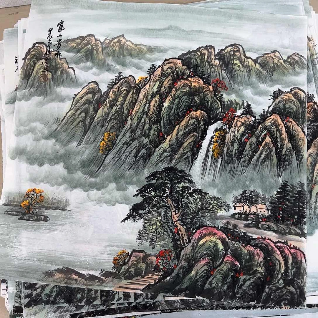 国画国画作品欣赏