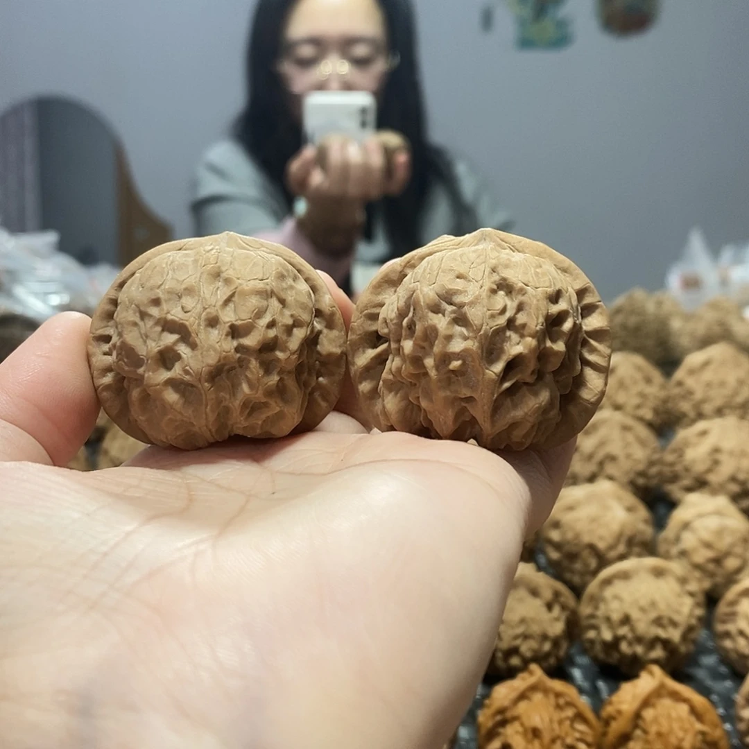 桃核吊坠达摩42+黄