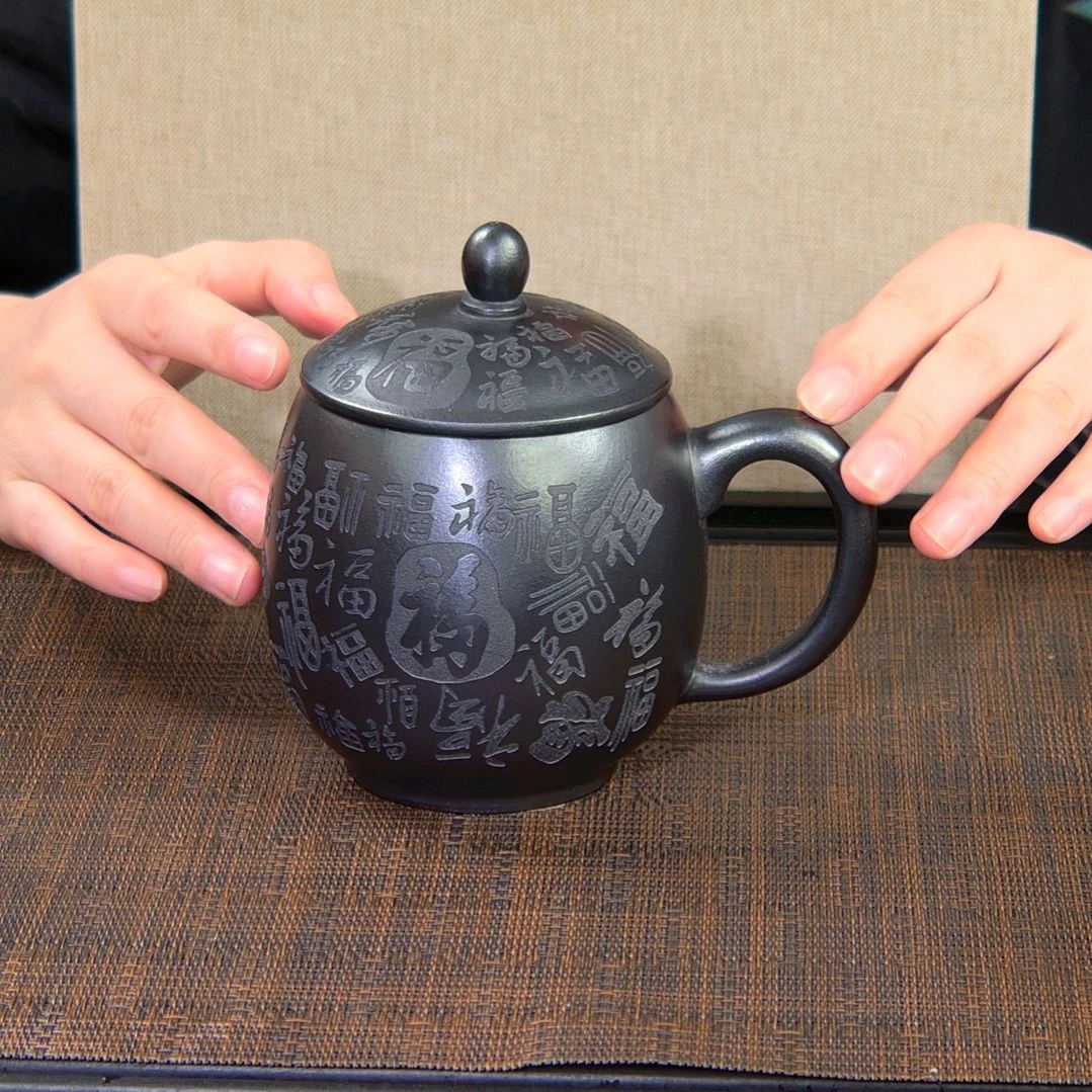 茶杯紫砂高货放漏