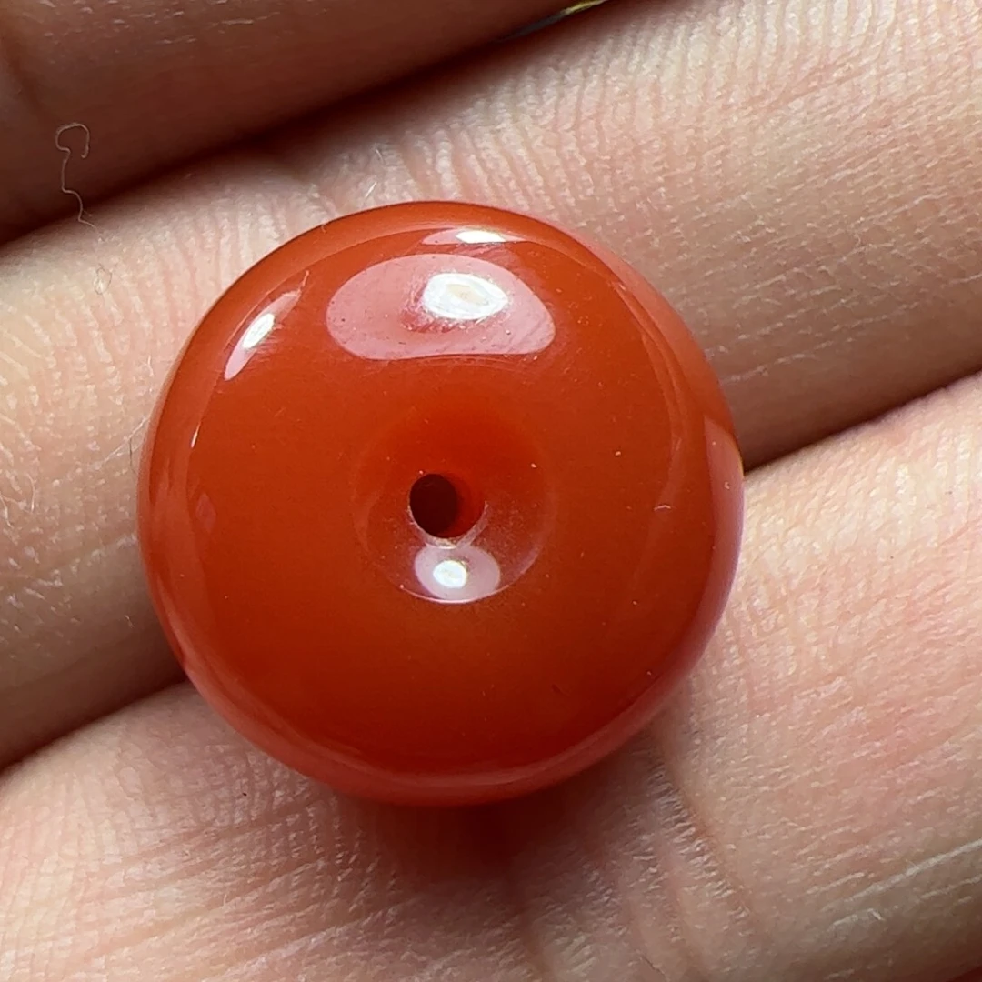 南红玛瑙扣子未镶嵌