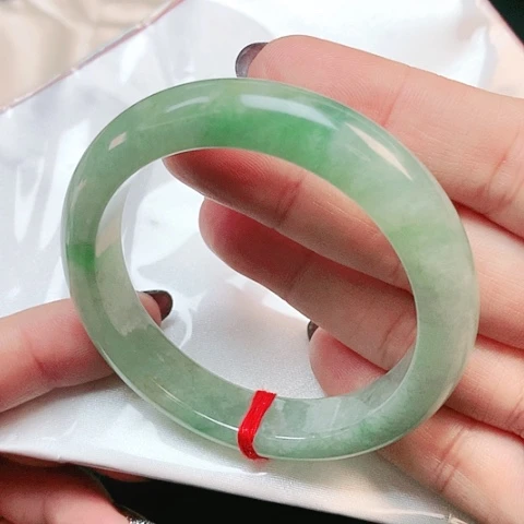 未镶嵌手镯翡翠正圈0018