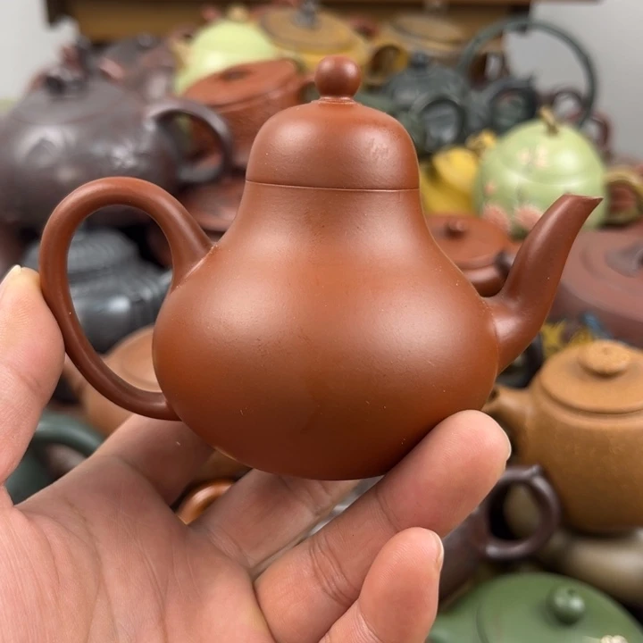 茶壶紫砂紫砂没有底章