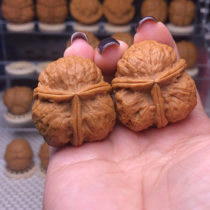 把件文玩核桃36号铁三角35尺