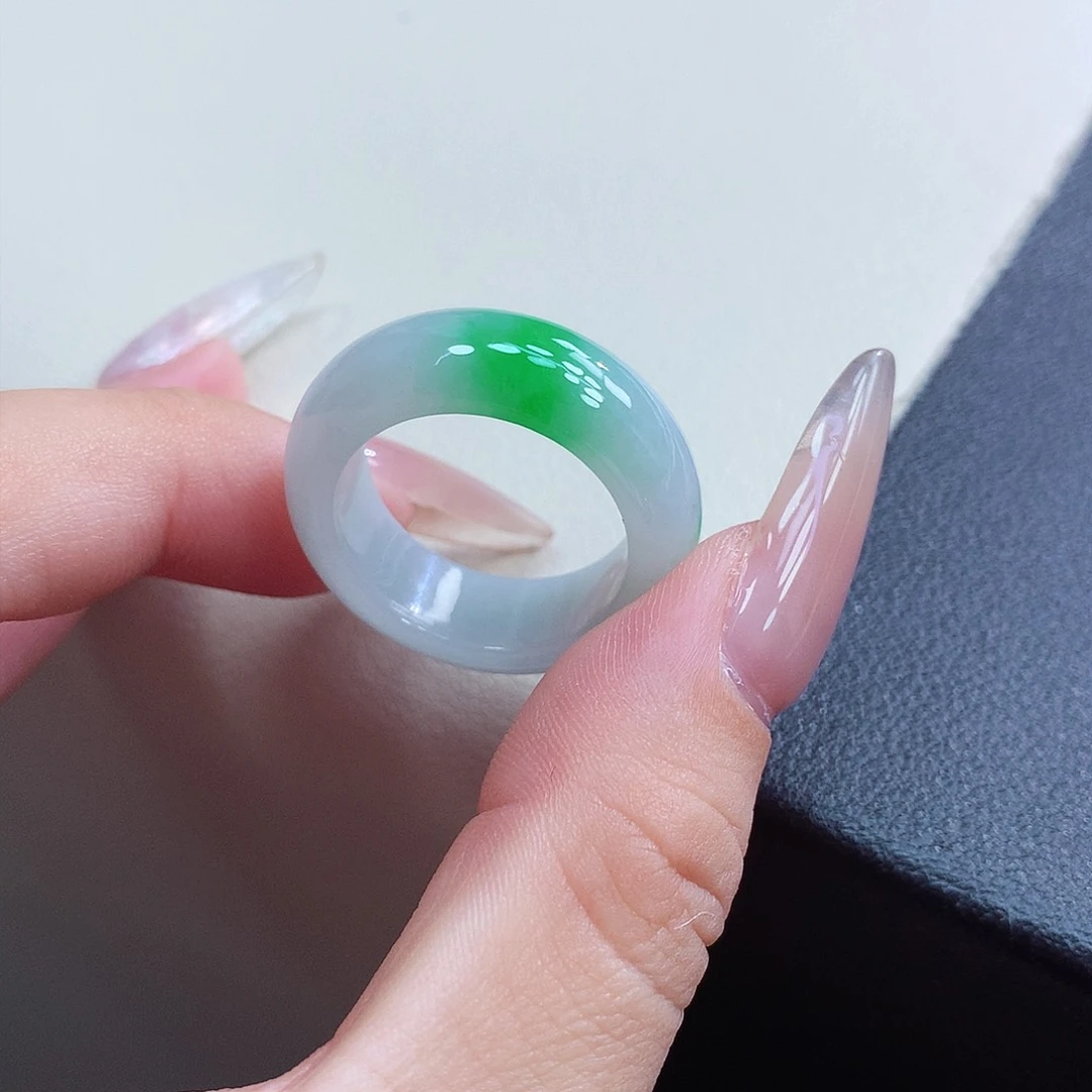 未镶嵌戒指翡翠19-20号