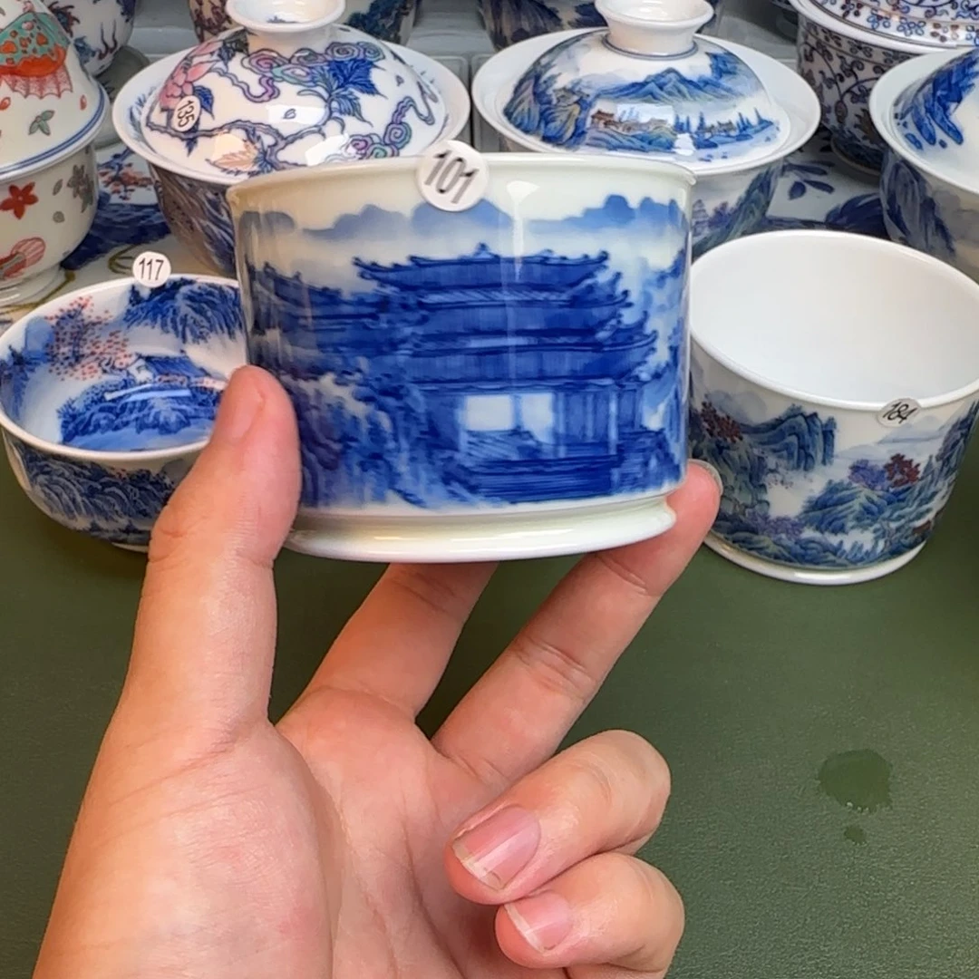 彦祖纯手工手绘茶具101