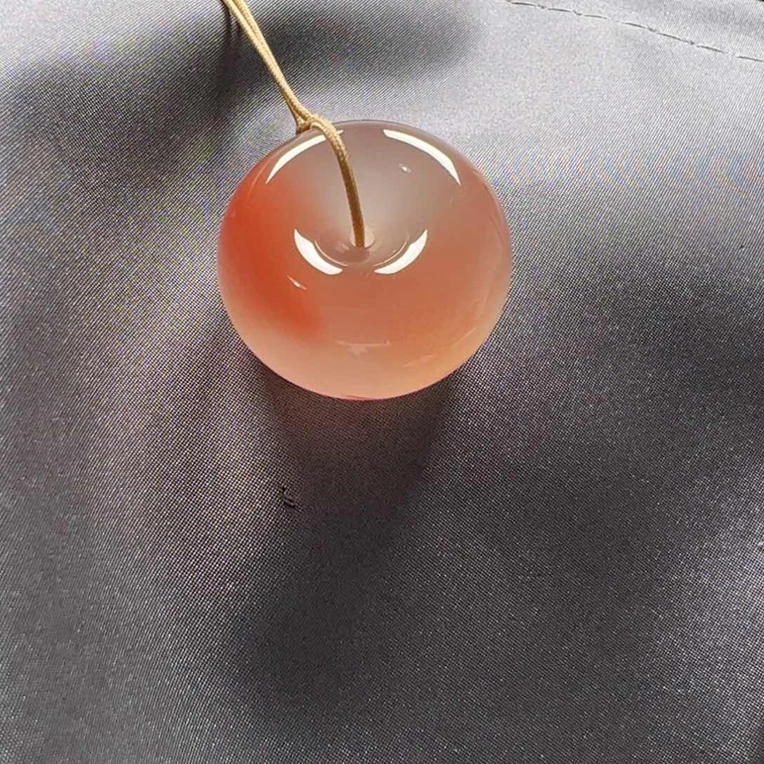 南红玛瑙平安扣未镶嵌M*