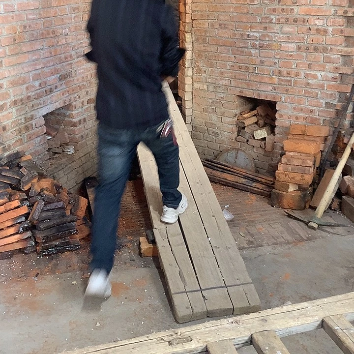 *****柴窑押窑一个匣钵