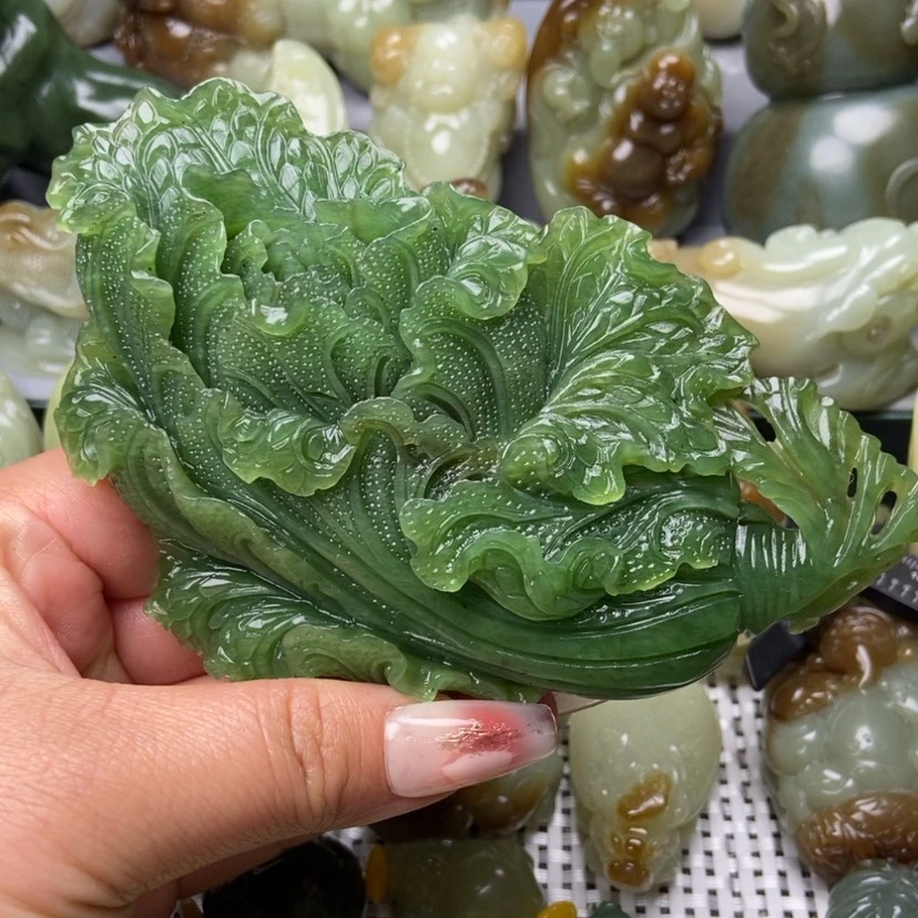 【闪购商品】和田玉（碧玉）把件未镶嵌静****店