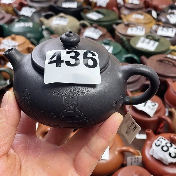 茶壶紫砂微瑕紫砂