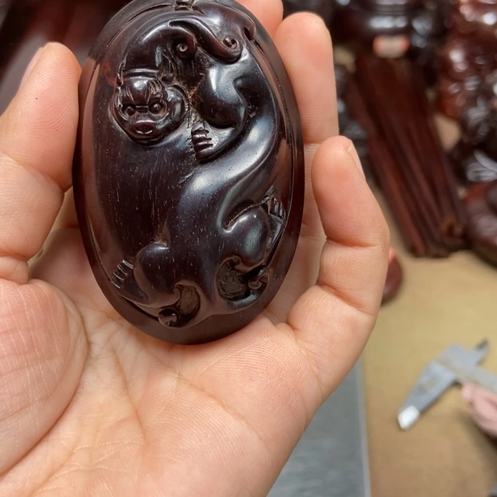 檀香紫檀（小叶紫檀）懒***字印度小叶紫檀