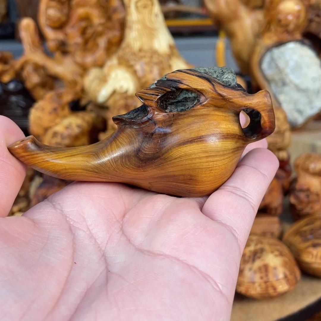 柏木（崖柏）太行崖柏精品手把件