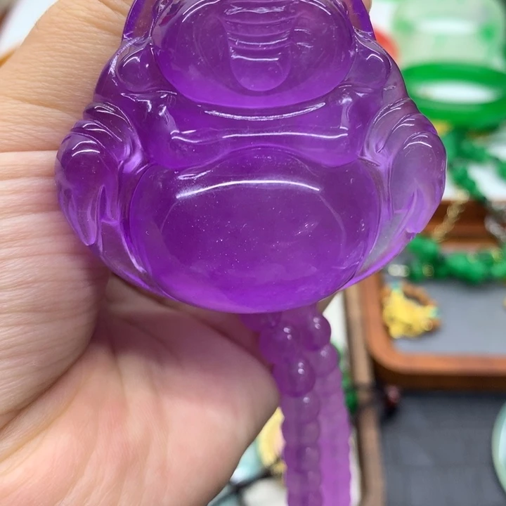 颈饰未镶嵌翡翠吊坠