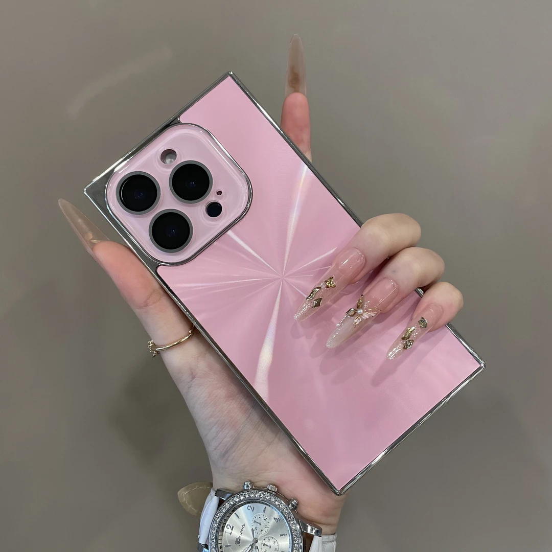 极光镭射电镀全包镜头膜适用iPhone16手机壳15pm高级14简约13pro