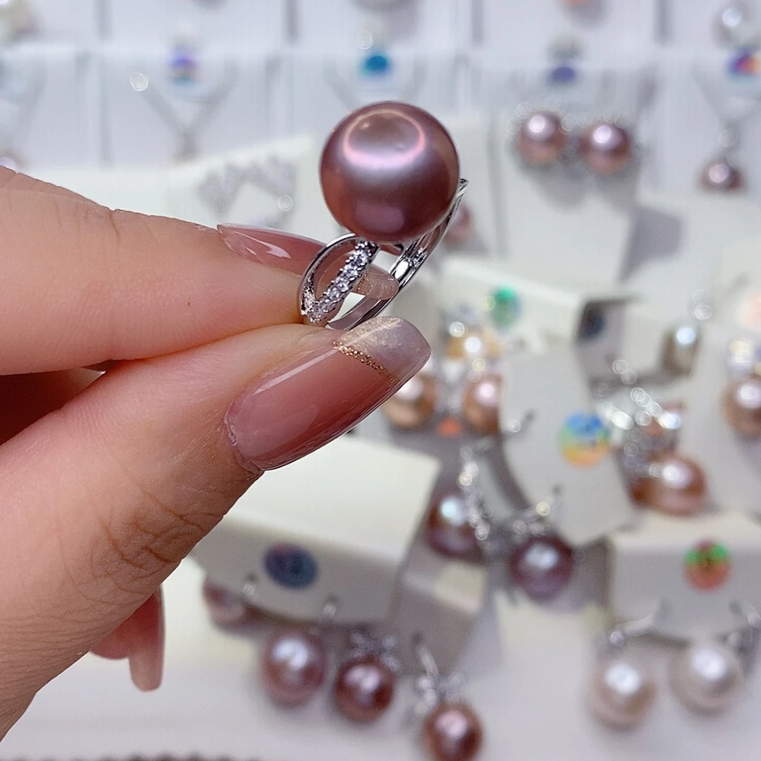 戒指未镶嵌淡水珍珠