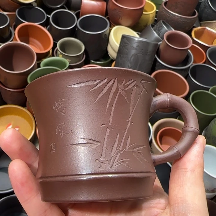 茶杯紫砂全手工紫砂