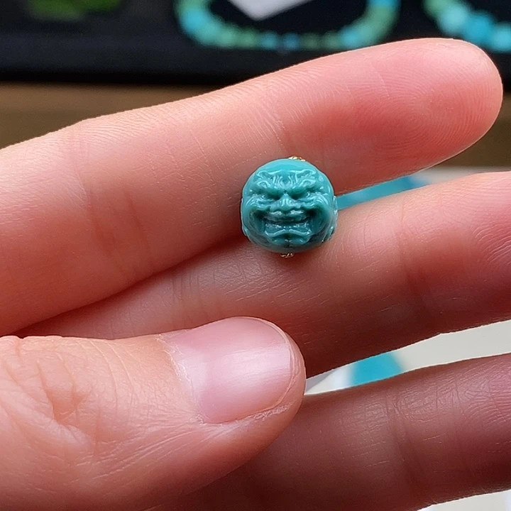 绿松石未镶嵌珠宝奇石9.7