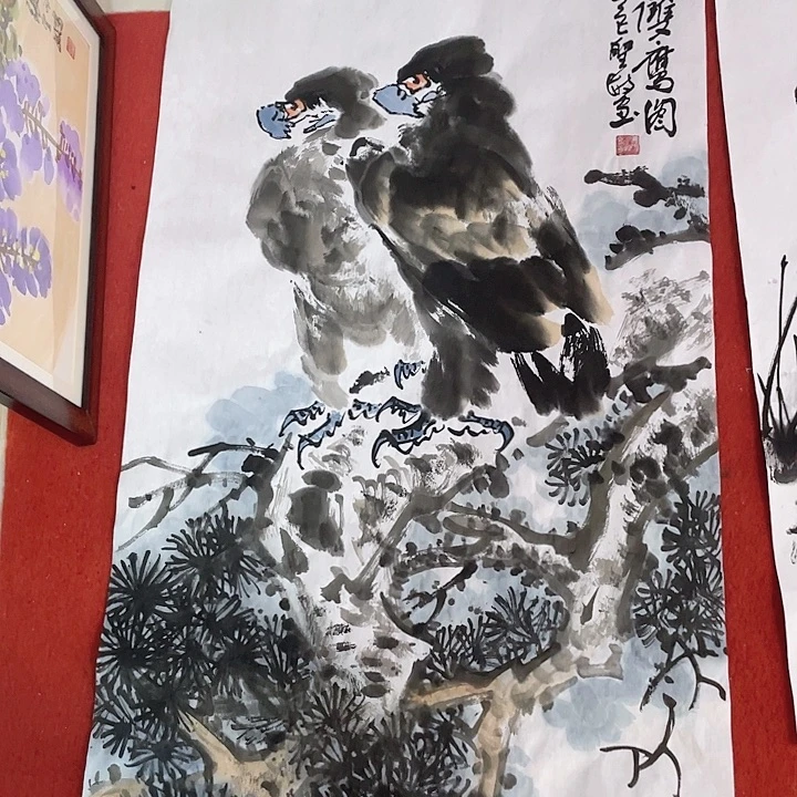 国画张圣敏先生纯手绘作品