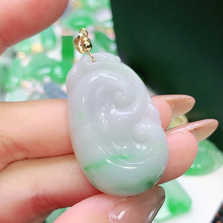 颈饰未镶嵌翡翠翡翠