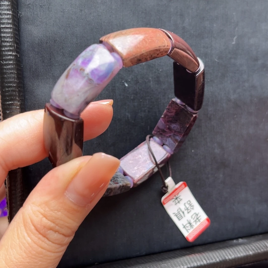 苏纪石（舒俱来）未镶嵌镯牌