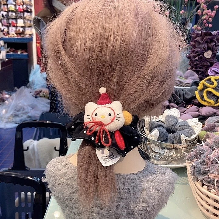 布艺非金属新款kt发圈