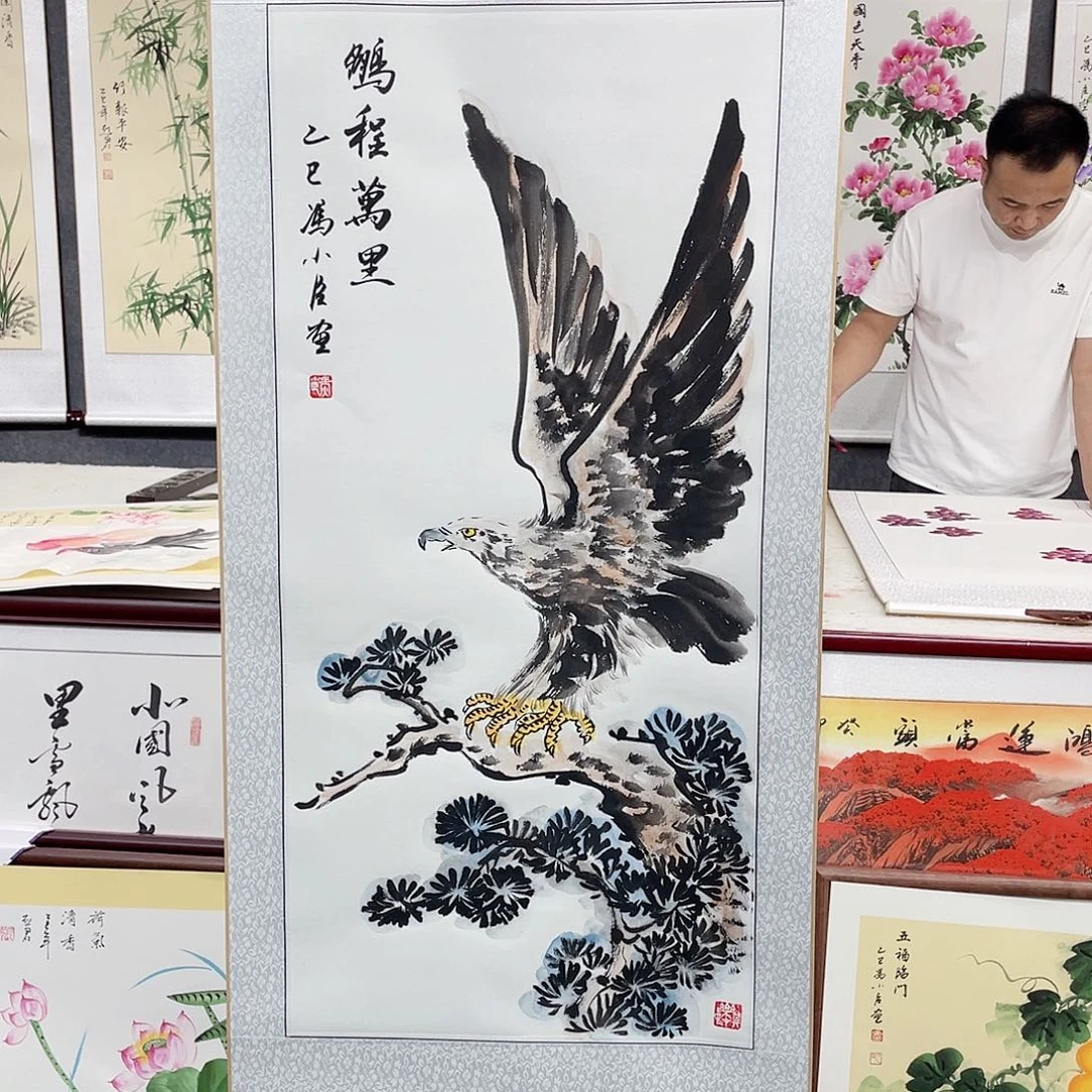 国画手绘画绘画作品