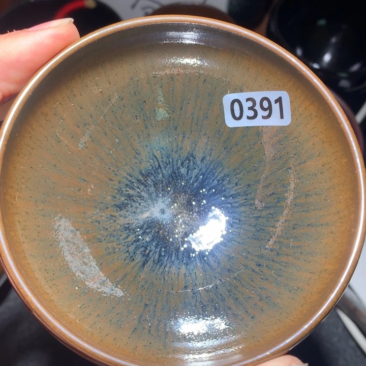 茶盏建窑建盏龙窑柴烧