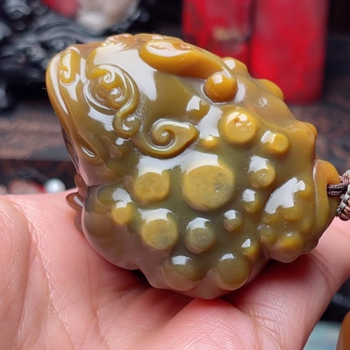 田黄石用****8田黄石手玩件