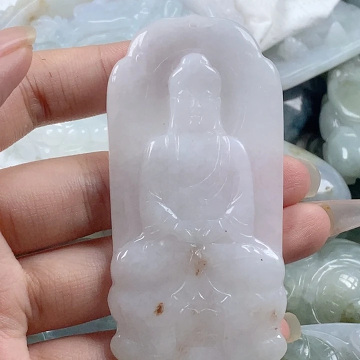 翡翠未镶嵌颈饰天然翡翠