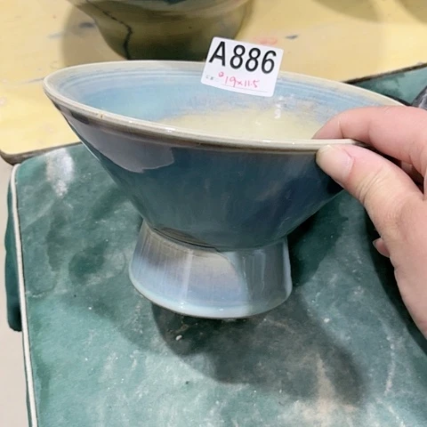 红陶景德镇手工艺品花盆